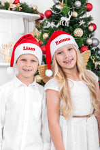 Load image into Gallery viewer, Personalised Santa hats
