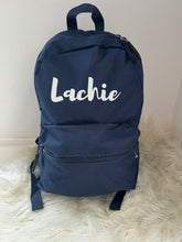 Load image into Gallery viewer, Personalised boys backpacks
