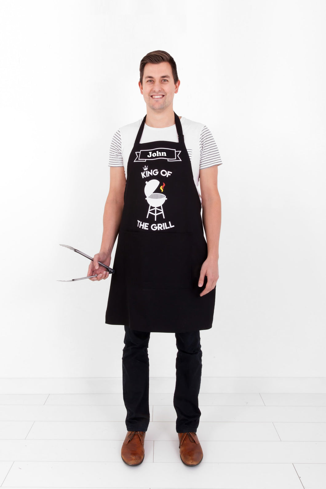 Mens Apron- King of the Grill