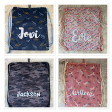 Load image into Gallery viewer, Personalised Drawstring bags

